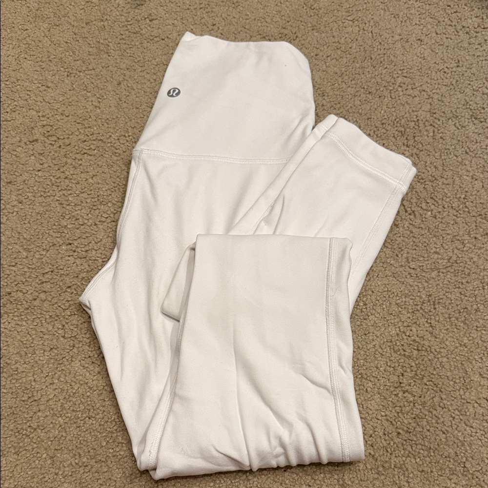 Lululemon White Leggings